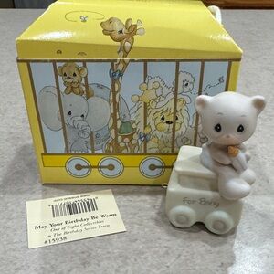 Precious Moments Birthday Series Baby Train